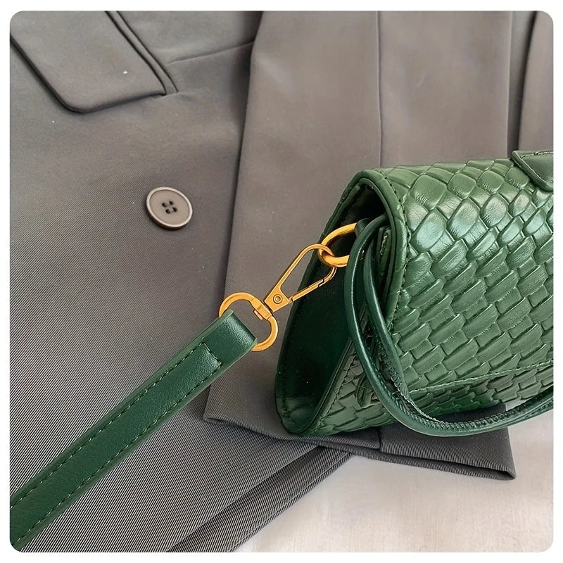 TIAMO FAUX LEATHER CLUTCH