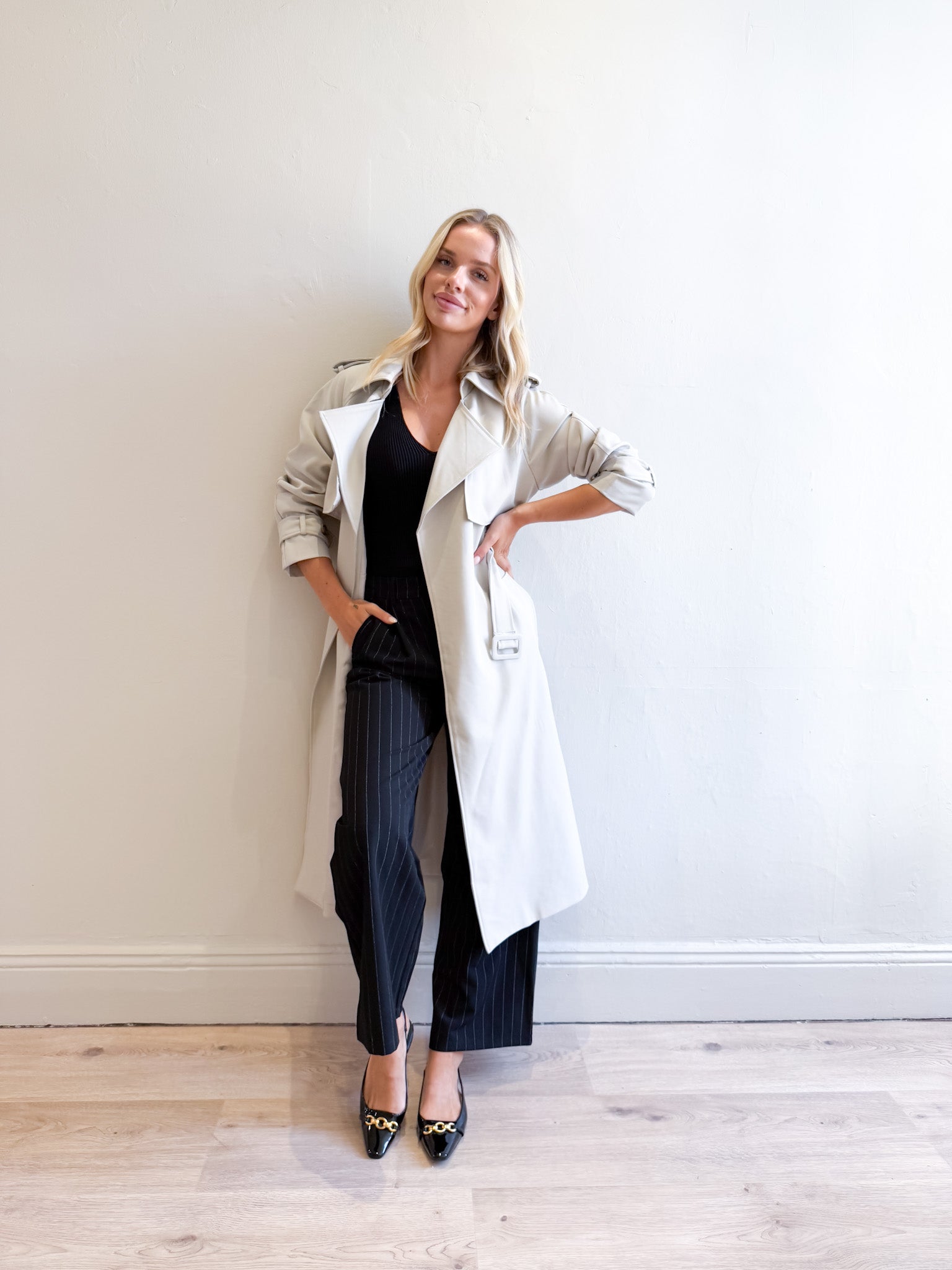 STONE LIGHT WEIGHT TRENCH