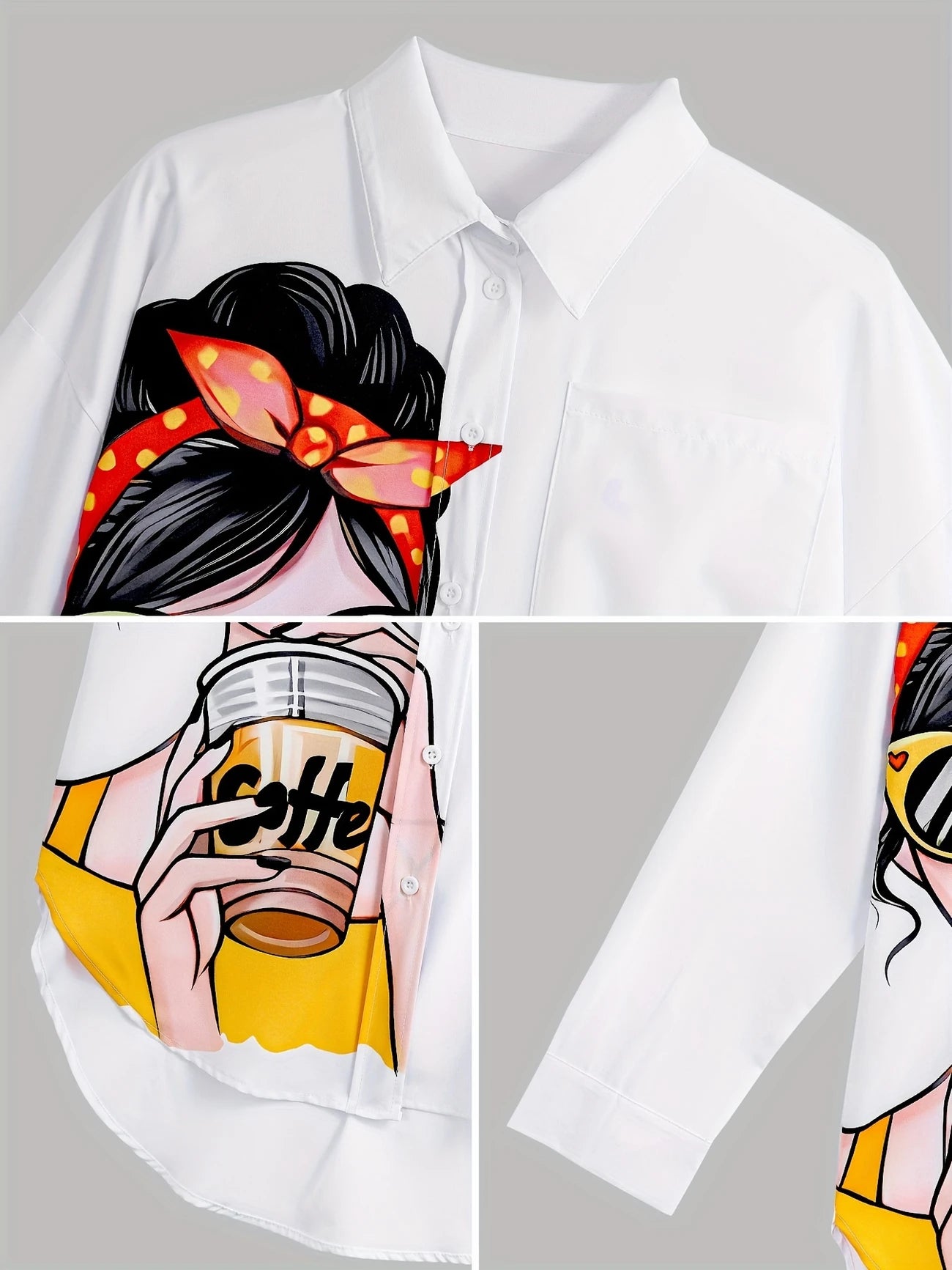 GRAPHIC COFFEE  SHIRT