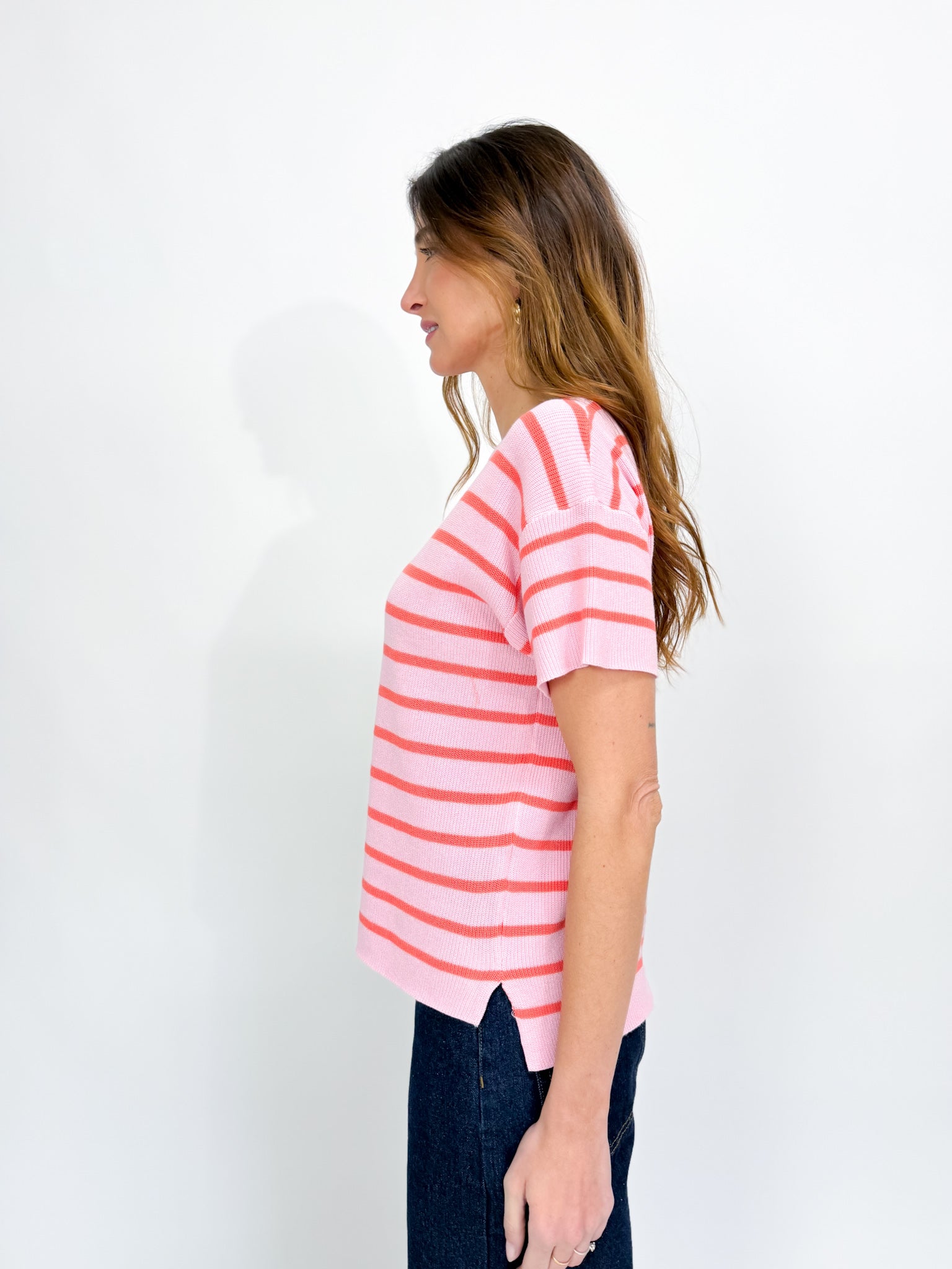 STRIPE TEE KNIT- NEW COLOURS