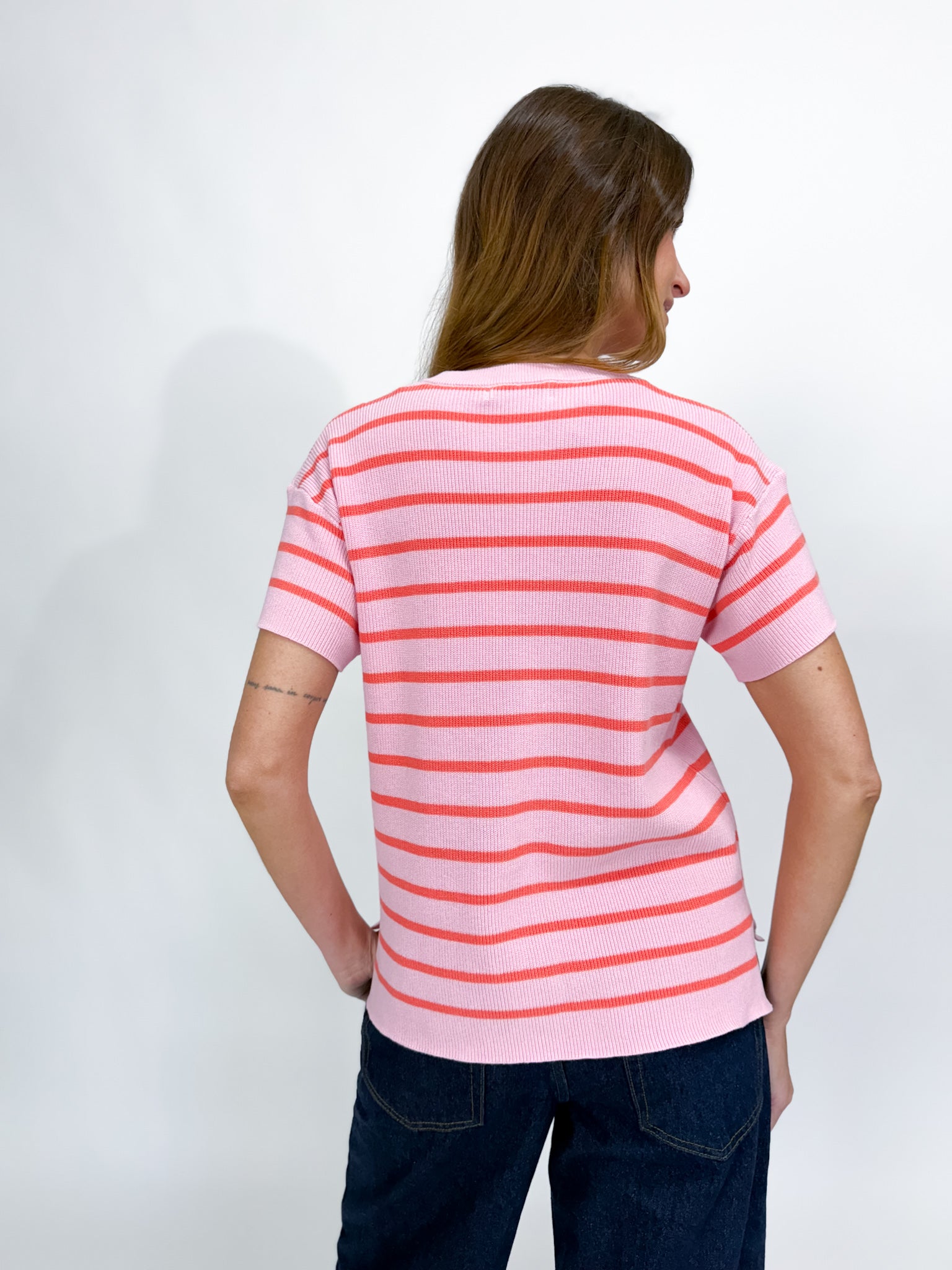 STRIPE TEE KNIT- NEW COLOURS