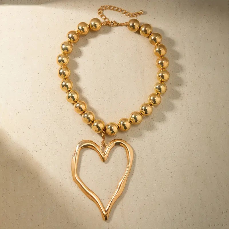 VINTAGE HEART NECKLACE