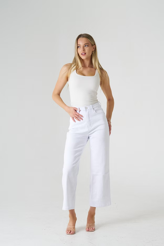 ROCHELLE JEANS - WHITE