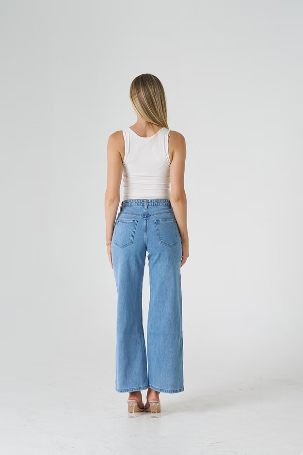 ROCHELLE B JEANS - BLUE
