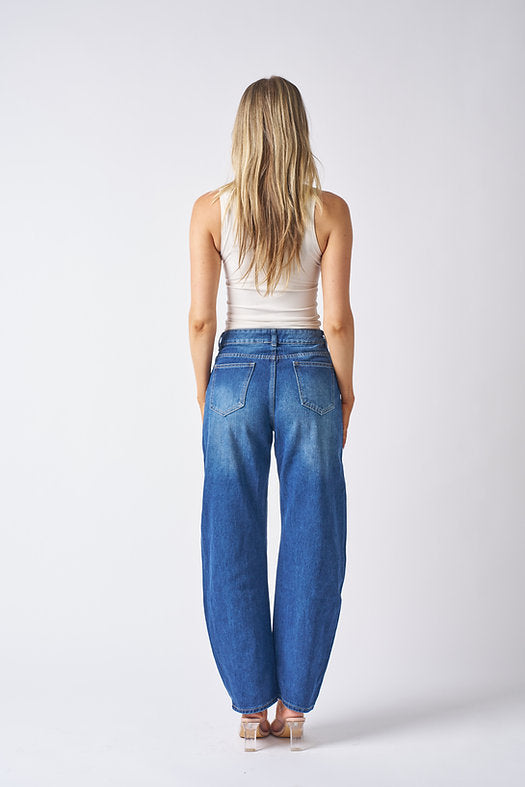 ROME BARREL JEANS