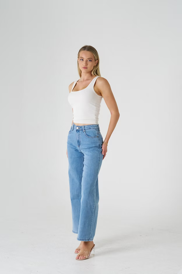 ROCHELLE B JEANS - BLUE