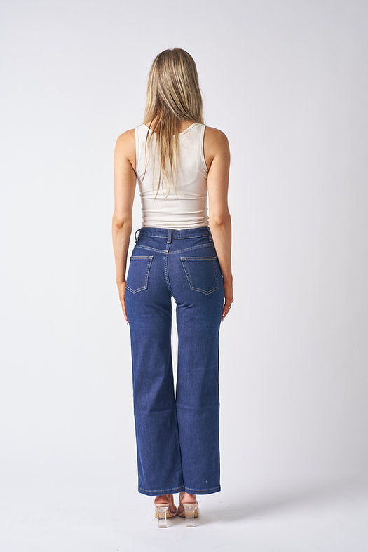 SOPHIE DARK DENIM JEANS