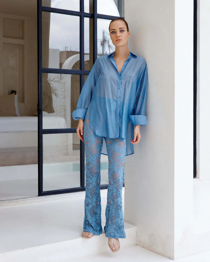 LUNA SHEER SHIRT- PRE ORDER