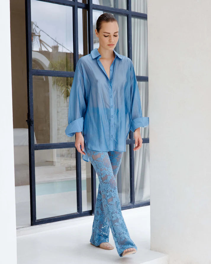 LUNA SHEER SHIRT- PRE ORDER