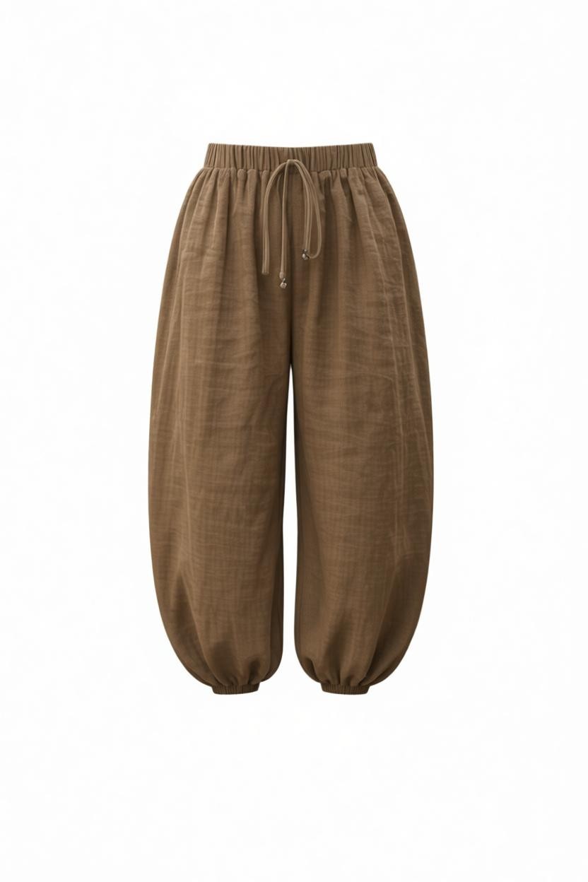 THE LANTERN PANT- MOCHA