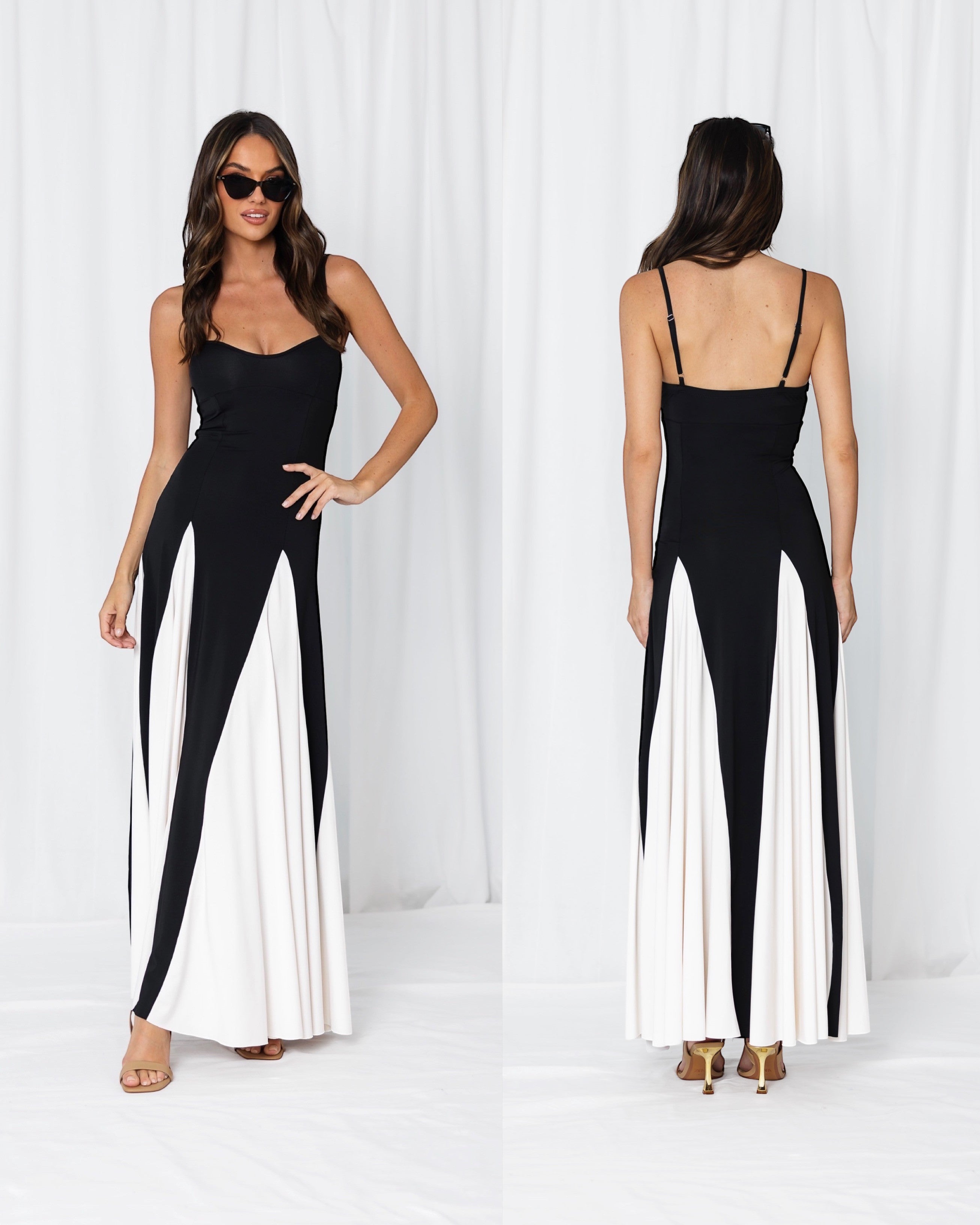 GIA SWEATHEART MAXI DRESS