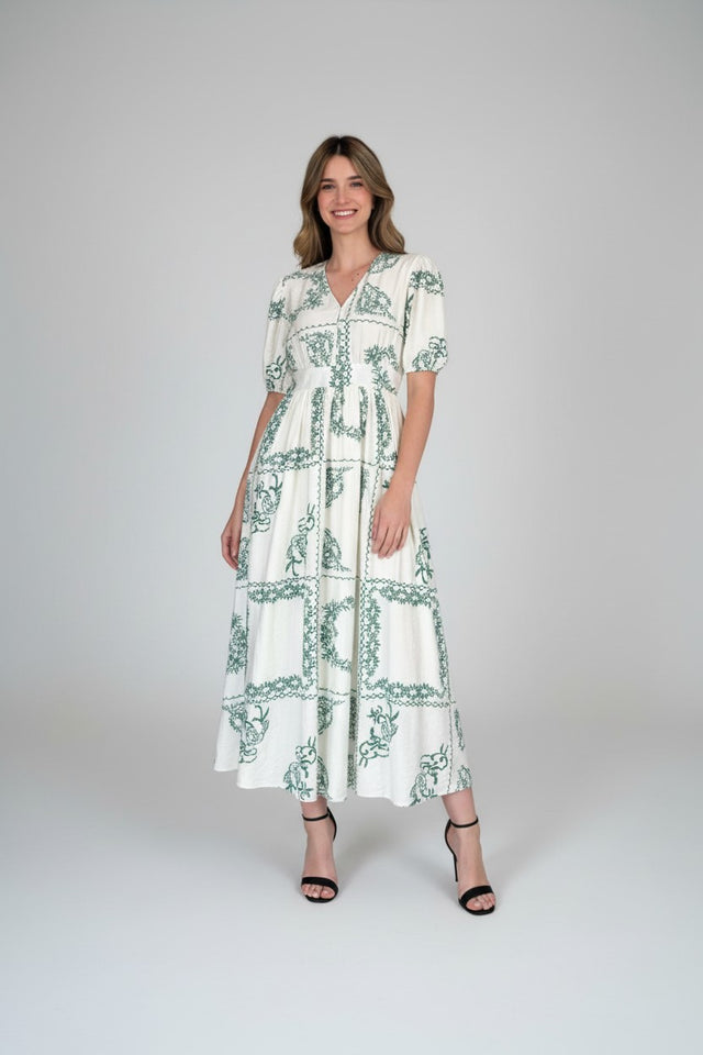 SNOWFLAKE MAXI DRESS