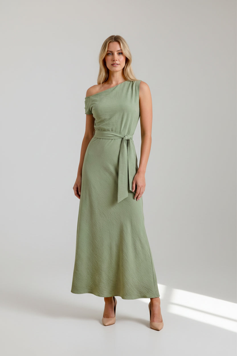 SCARLETT BIAS ASYM DRESS