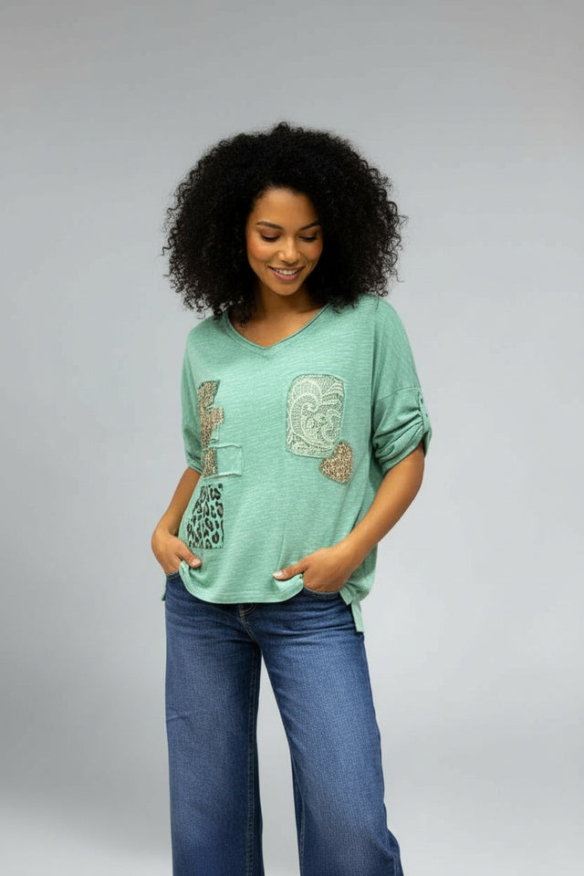 CASSIE MOTIF TEE