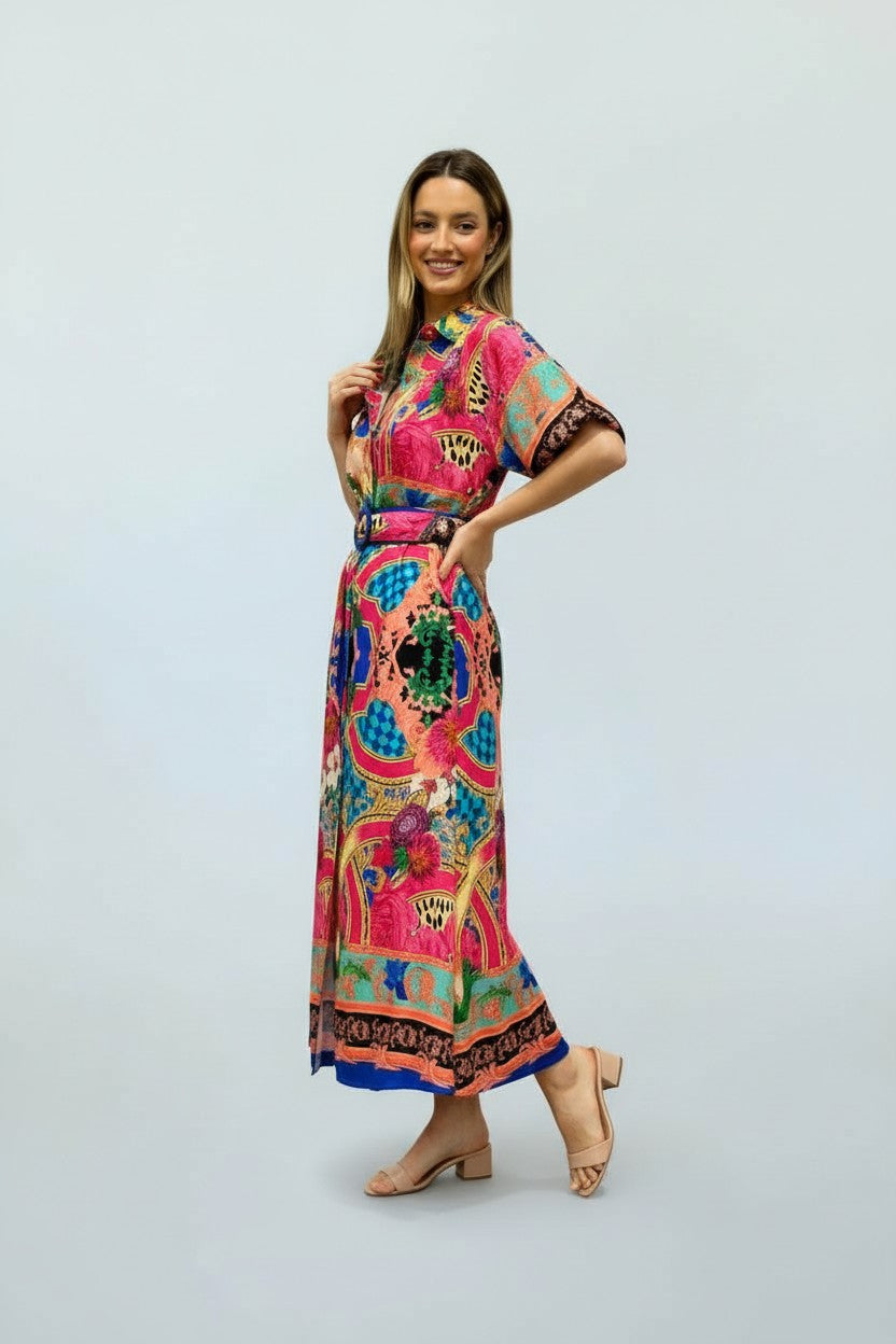 BRIGHT SPARK SHIRT DRESS