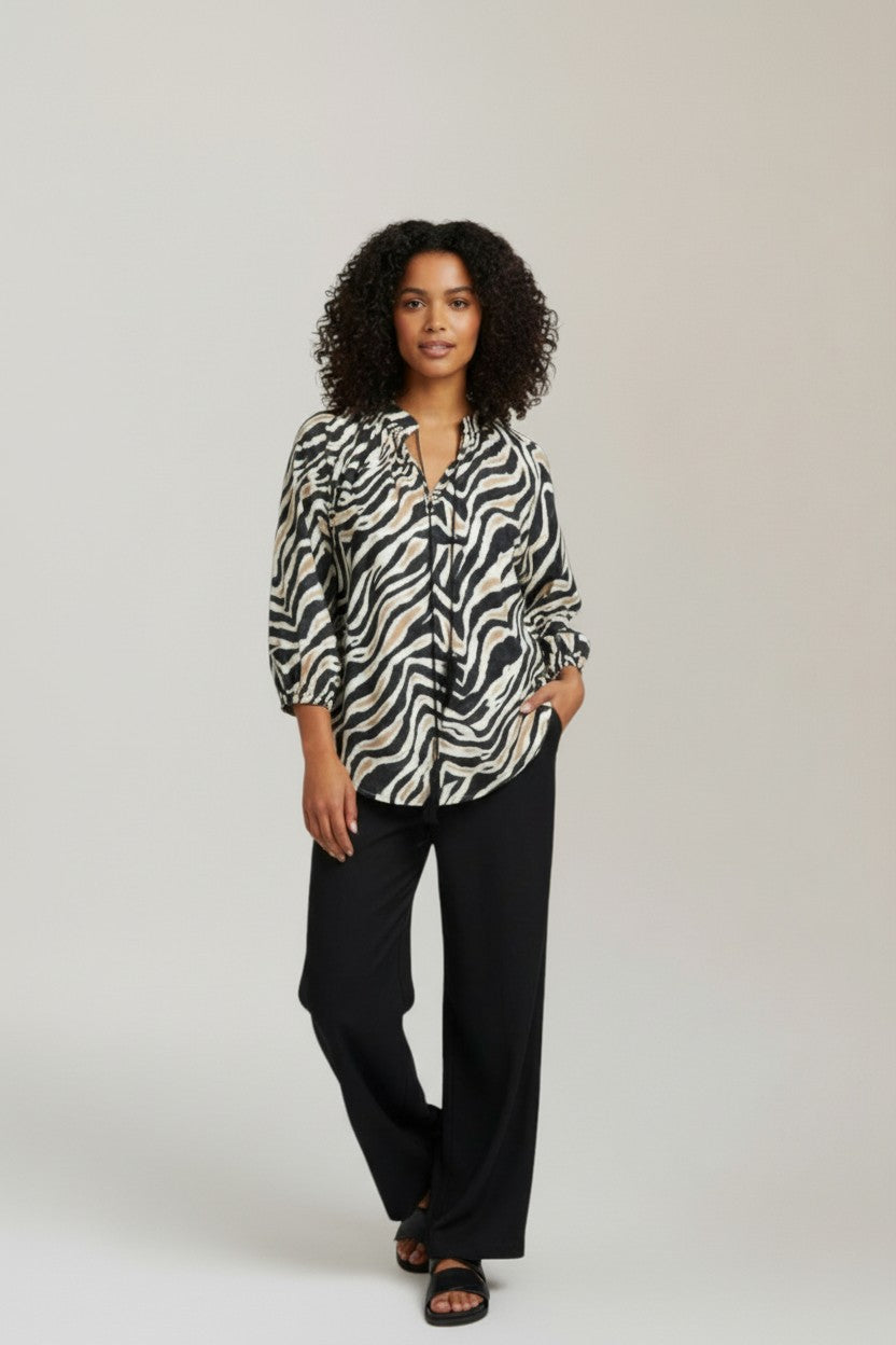 ZEBRA BLOUSE