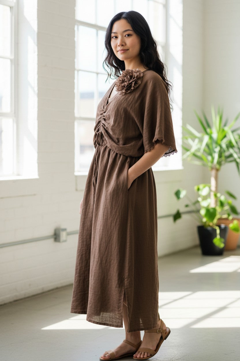 TETHYS DRESS WITH BLOUSE