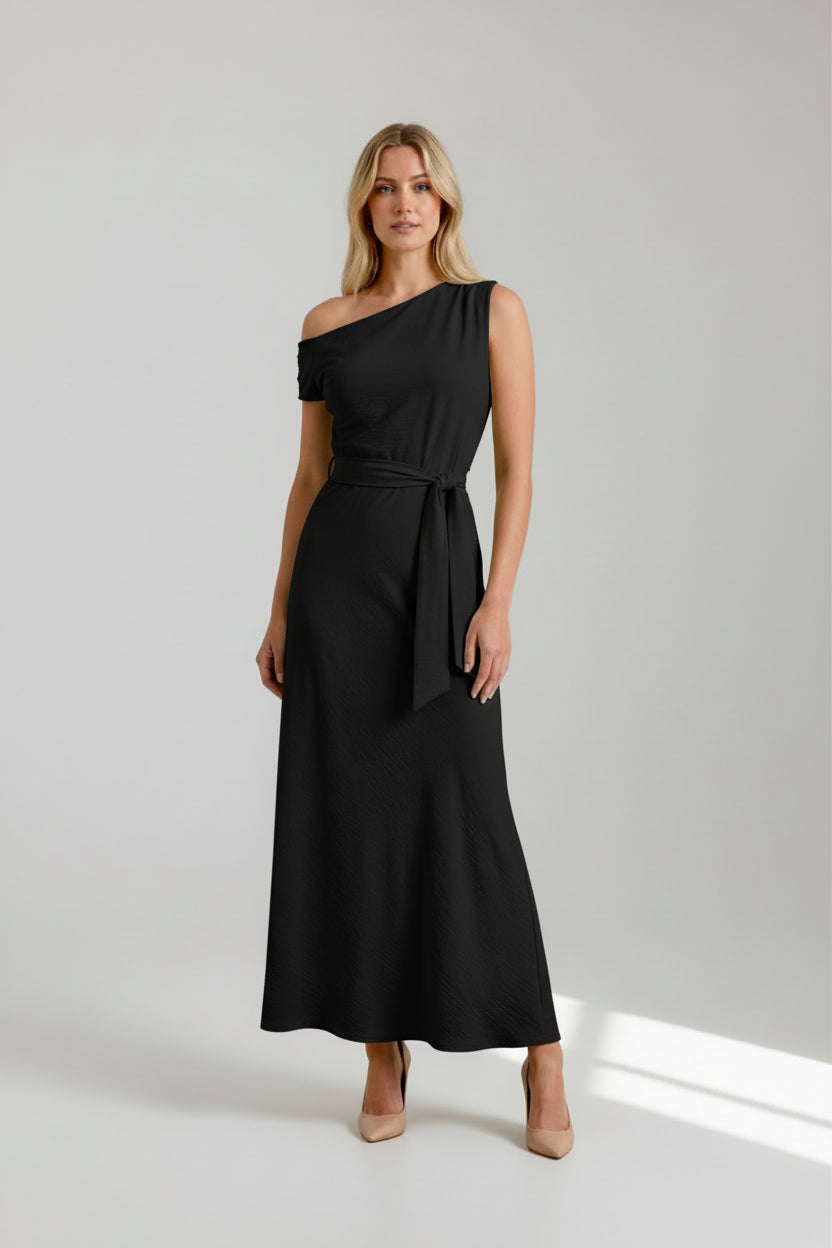 SCARLETT BIAS ASYM DRESS