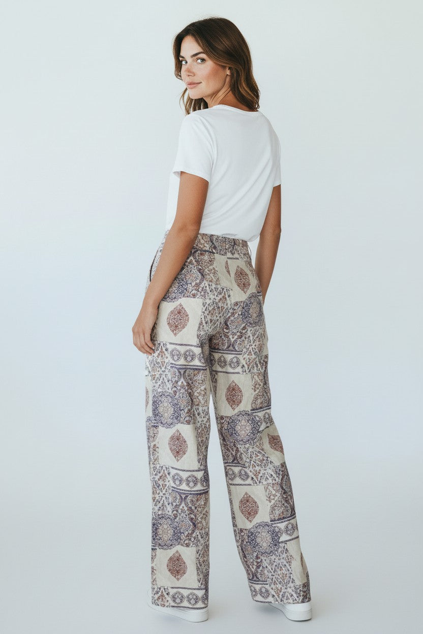 PRINTED CLASSIC PANT