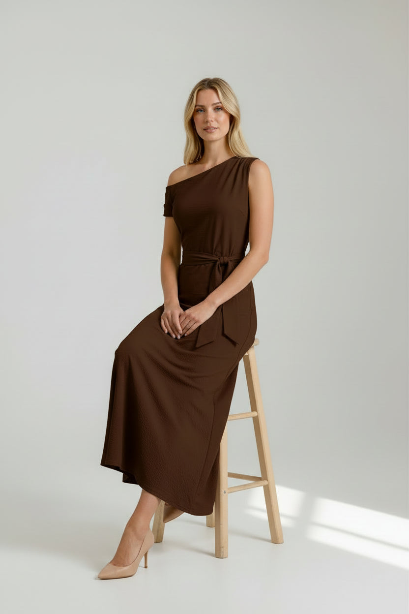 SCARLETT BIAS ASYM DRESS