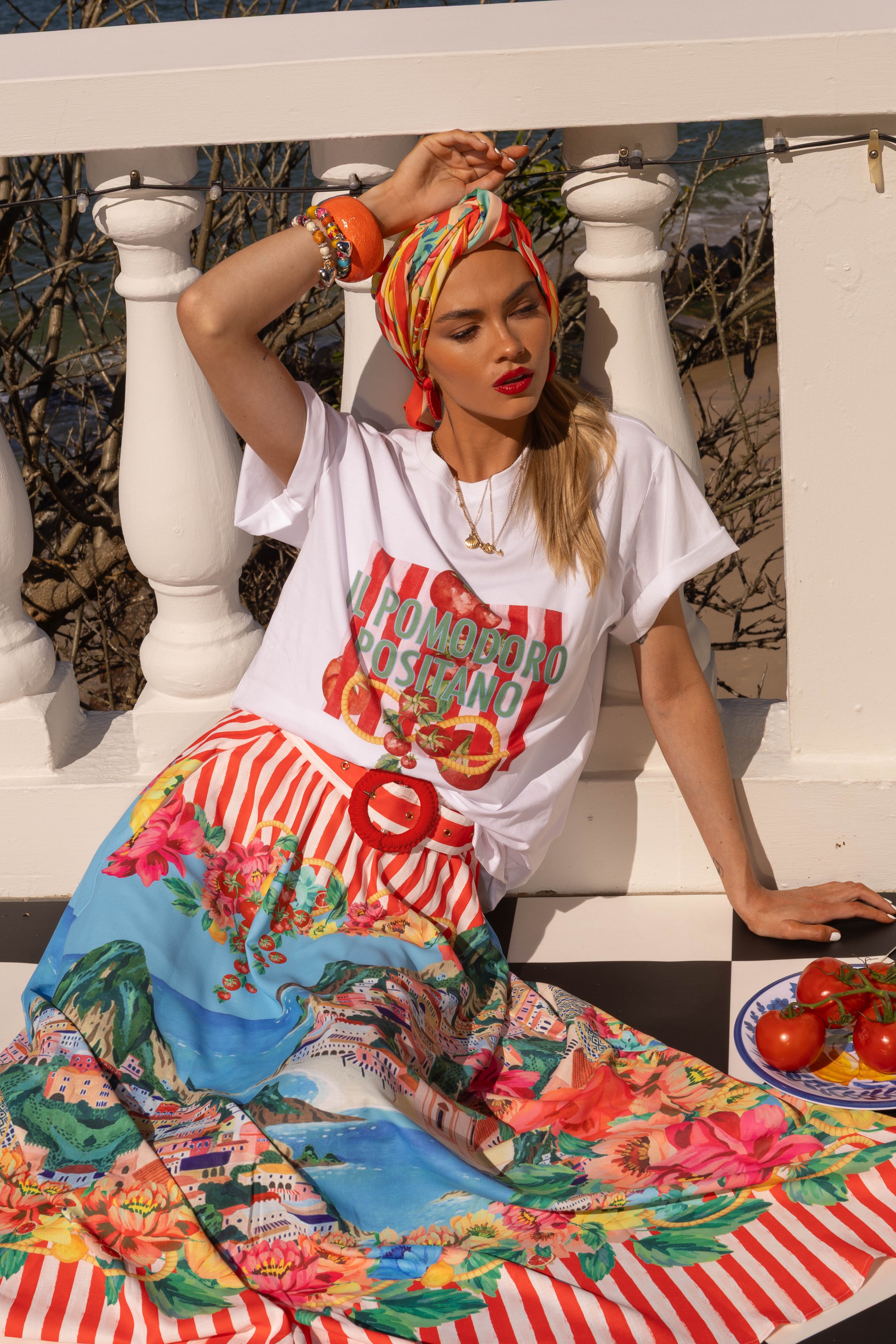 POSITANO GRAPHIC TEE