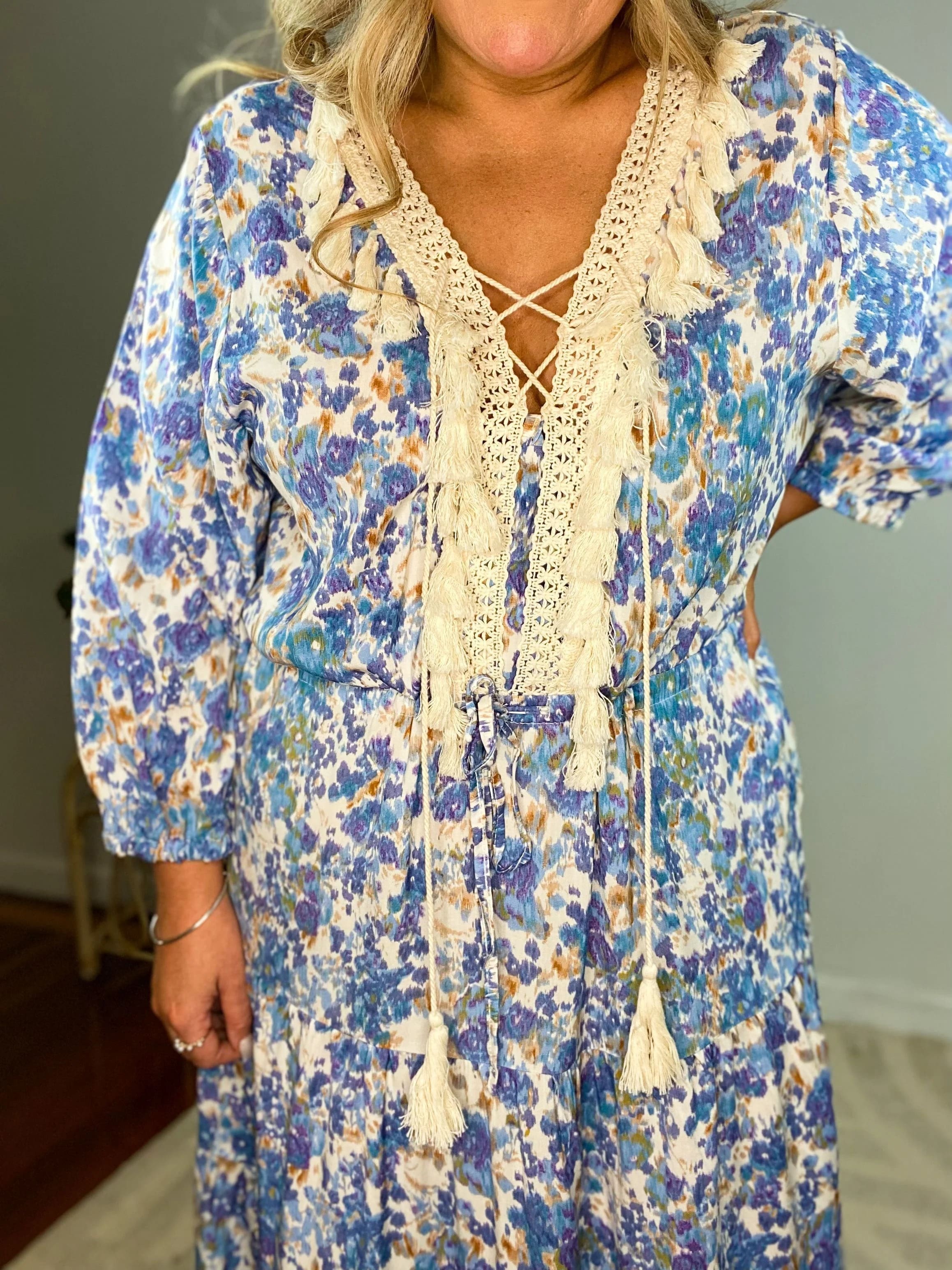 CROTCHET BOHO DRESS
