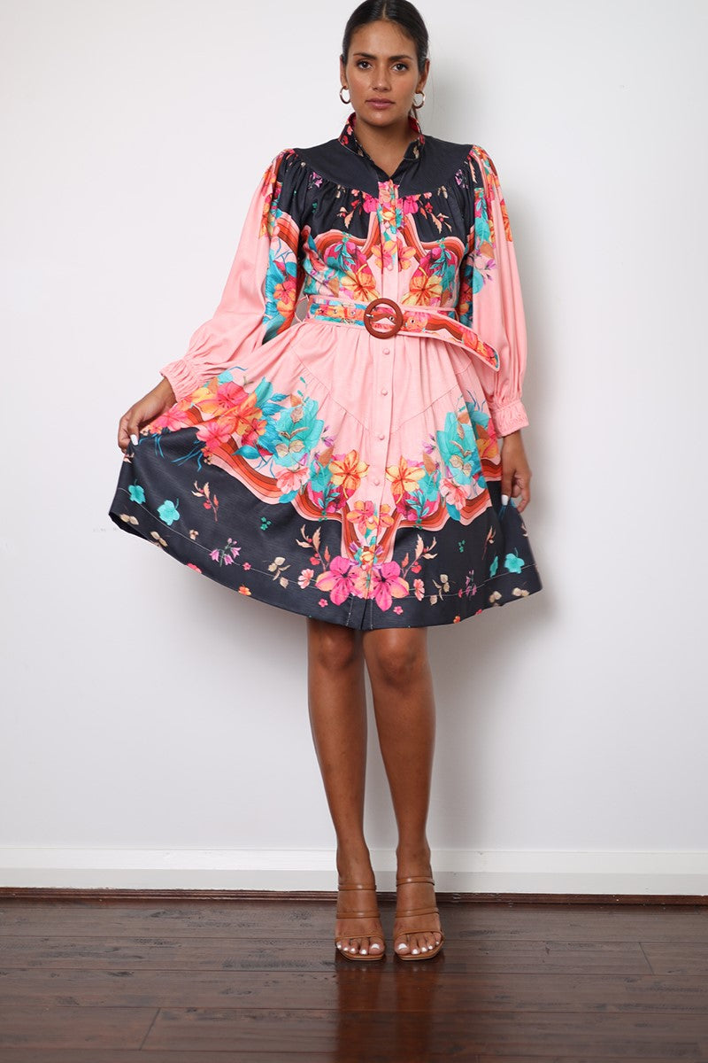 ZURI BELTED DRESS