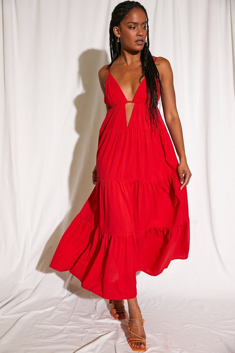 INDIGO MAXI DRESS- SNDYS