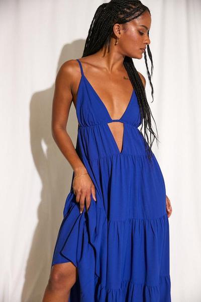 INDIGO MAXI DRESS- SNDYS