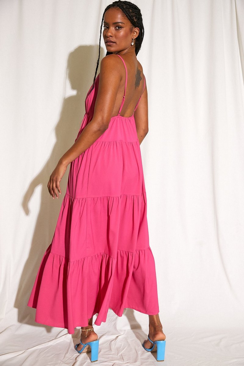 INDIGO MAXI DRESS- SNDYS