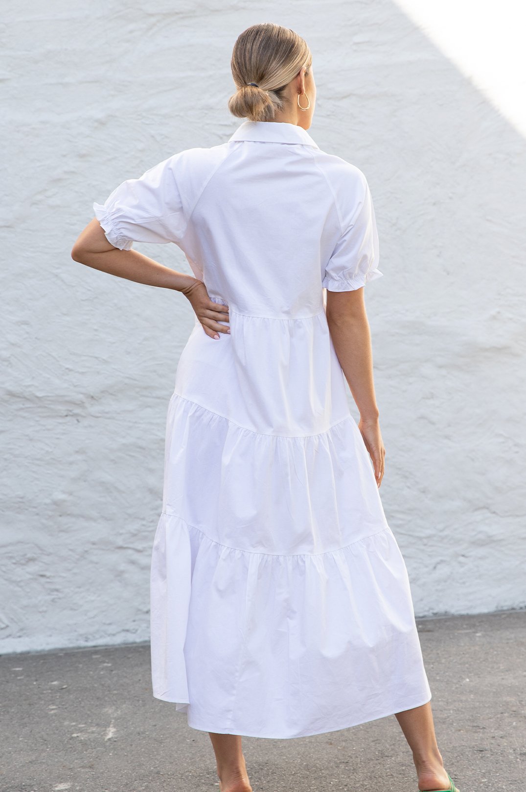 MOLLY POPOLIN MAXI DRESS