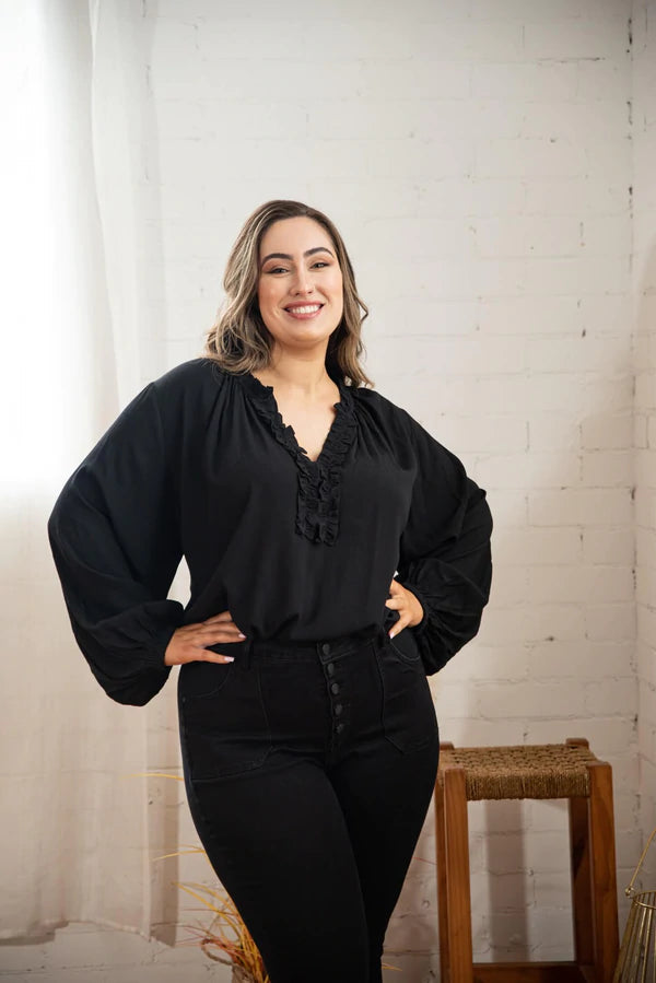 Plus Size Women s Casual Clothing In Melbourne Venom Emilio Tagged curvy tops