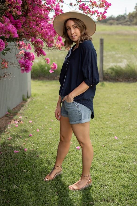 DENIM MOM SHORTS (4874879172662)